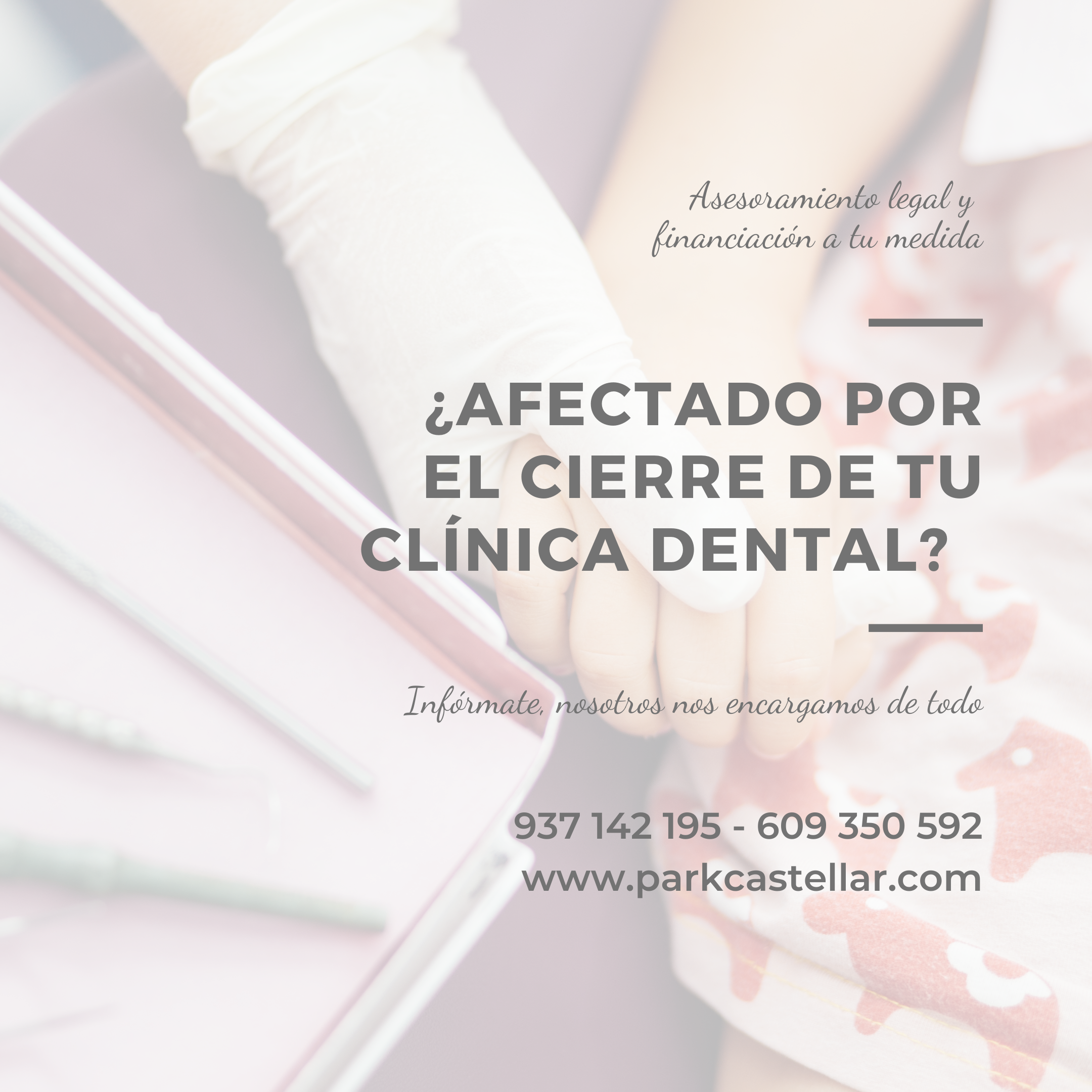 Afectado cierre de tu clínica dental Clínica Dental Park Castellar